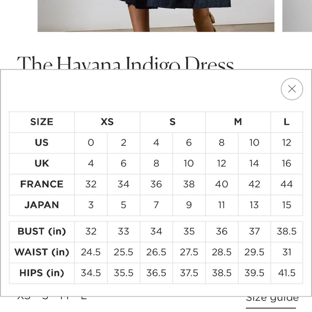 Brochu Walker The Havana Indigo Soft Denim Dress sz M - Picture 14 of 14